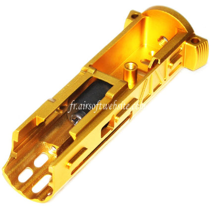 5KU CNC Aluminium Léger Culasse Blowback Unit Type-B Convient pour ACTION ARMY AAP01 GBB Pistolet Airsoft