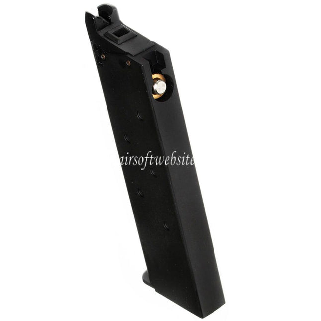 E&C 24 Billes Gaz Chargeur Convient pour 1911 Série GBB Pistolet Airsoft Noir