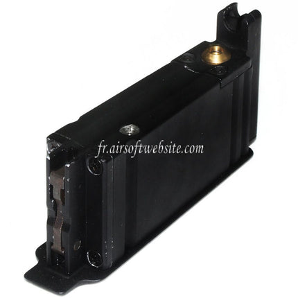 PPS 11 Rounds Gas Magazine Suitable for TANAKA PPS KAR-98K 98K Series Gas Bolt Action Sniper Airsoft Rifle Black