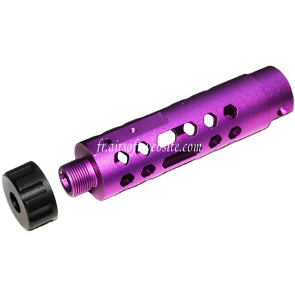 5KU CNC Aluminium Canon Extérieur Type-A Convient pour ACTION ARMY AAP-01 GBB Pistolet Airsoft