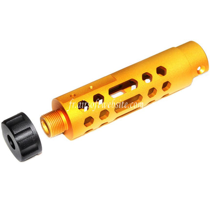 5KU CNC Aluminium Canon Extérieur Type-A Convient pour ACTION ARMY AAP-01 GBB Pistolet Airsoft