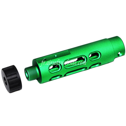 5KU CNC Aluminium Außenlauf Typ-B Passend für ACTION ARMY AAP-01 GBB Airsoft Pistole