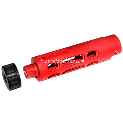 5KU CNC Aluminium Außenlauf Typ-B Passend für ACTION ARMY AAP-01 GBB Airsoft Pistole