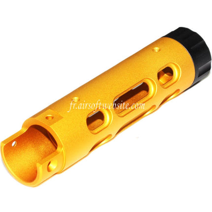 5KU CNC Aluminium Außenlauf Typ-B Passend für ACTION ARMY AAP-01 GBB Airsoft Pistole