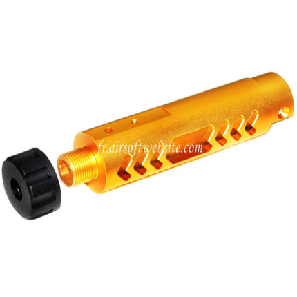 5KU CNC Aluminium Canon Extérieur Type-C Convient pour ACTION ARMY AAP-01 GBB Pistolet Airsoft