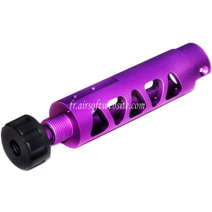 5KU CNC Aluminium Canon Extérieur Type-D Convient pour ACTION ARMY AAP-01 GBB Pistolet Airsoft