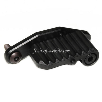 5KU CNC Aluminium Pouce Repose (Gauche ou Droite) Convient pour ACTION ARMY AAP-01 GBB Pistolet Airsoft