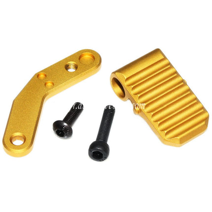 5KU CNC Aluminium Pouce Repose (Gauche ou Droite) Convient pour ACTION ARMY AAP-01 GBB Pistolet Airsoft