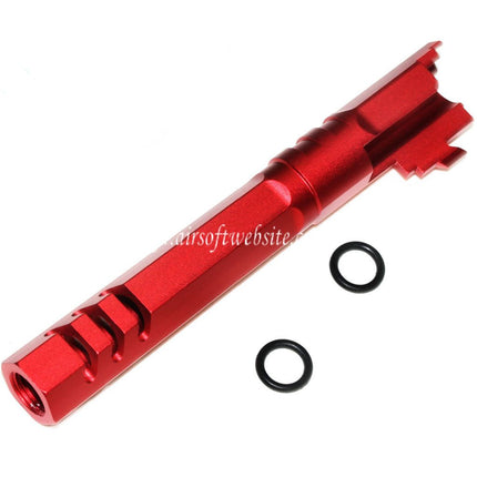 5KU 5 Pouces 123/127mm CNC Hexagone Canon Extérieur +11mm CW sens horaire Convient pour Armorer Works AW WE-TECH Tokyo Marui Hi-Capa 5.1 GBB Pistolet Airsoft