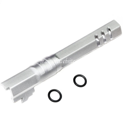 5KU 5 Pouces 123/127mm CNC Hexagone Canon Extérieur +11mm CW sens horaire Convient pour Armorer Works AW WE-TECH Tokyo Marui Hi-Capa 5.1 GBB Pistolet Airsoft