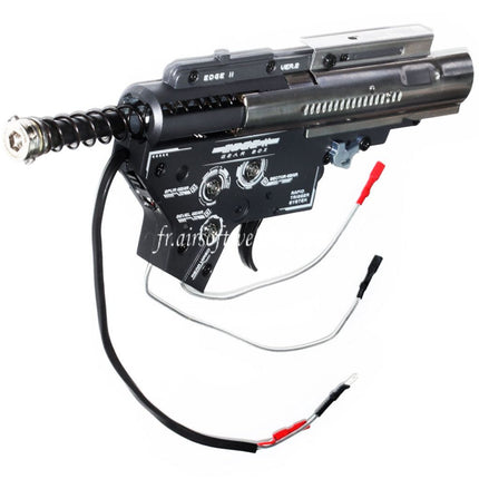 APS Edge II Micro FET Version 2 V2 Vitesse Boîte QD Quick Change Spring System Convient pour M4 M16 Série AEG Rifle Airsoft Arrière Câblage