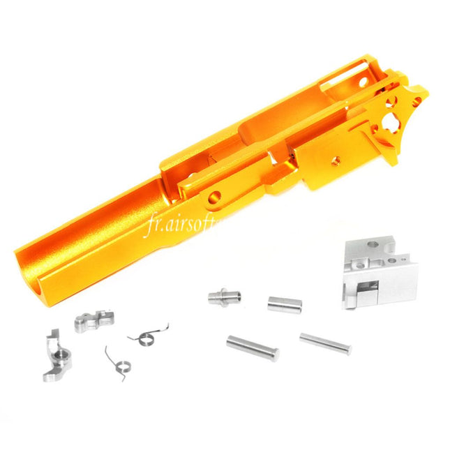 5KU CNC Aluminum Milieu Châssis Type-1 SV Convient pour Tokyo Marui Hi-Capa Série GBB Pistolet Airsoft