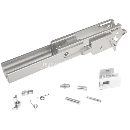 5KU CNC Aluminum Milieu Châssis Type-2 Infinity Convient pour Tokyo Marui Hi-Capa Série GBB Pistolet Airsoft