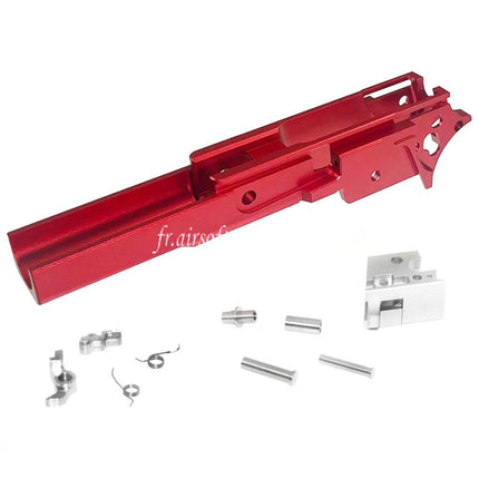 5KU CNC Aluminum Milieu Châssis Type-2 Infinity Convient pour Tokyo Marui Hi-Capa Série GBB Pistolet Airsoft