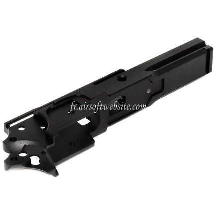 5KU CNC Aluminum Milieu Châssis Type-3 Convient pour Tokyo Marui Hi-Capa Série GBB Pistolet Airsoft