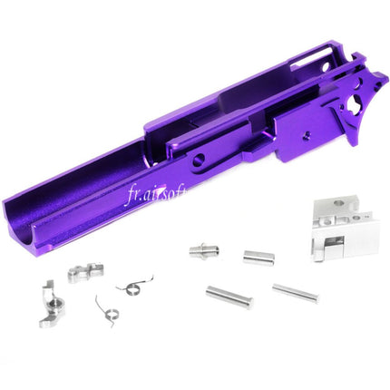 5KU CNC Aluminum Milieu Châssis Type-4 2011 Convient pour Tokyo Marui Hi-Capa Série GBB Pistolet Airsoft