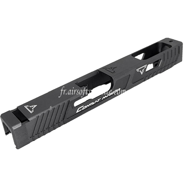 5KU TTI Combat Master CNC G34 Canon Glissière Set Convient pour Tokyo Marui G17 Série GBB Pistolet Airsoft Anthracite Gris