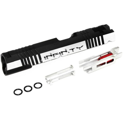 5KU CNC Aluminum Infinity Glissière Set Convient pour Tokyo Marui Hi-Capa 5.1 1911 Série GBB Pistolet Airsoft