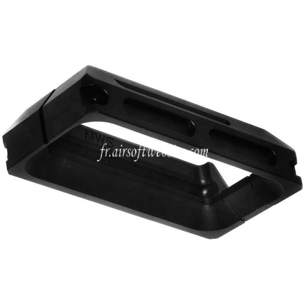 5KU CNC Aluminum Magwell Convient pour Tokyo Marui M4 M16 Série MWS GBB Fusil Airsoft Noir