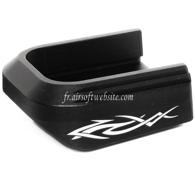 AIP Lasered Chargeur Base Plaque Couvre Type-4 Convient pour ARMY EMG SAI STI TTI AW WE Tokyo Marui Hi-Capa GBB Co2 Gaz Pistolet Chargeur Noir