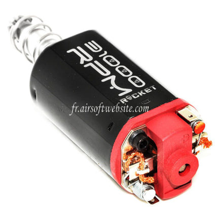 APS Rocket Grande Vitesse Moteur Long Axe 31000 RPM Convient pour P90 MP5 G3 M4 M16 Série AEG Fusil Airsoft