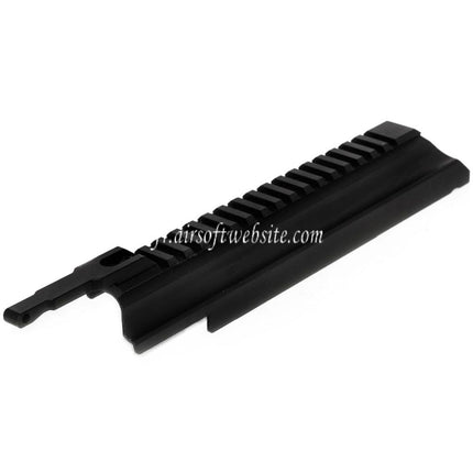 5KU 20mm Picatinny Top Railed Upper Receiver Abdeckung passend für GHK LCT Tokyo Marui AK Serie AEG GBB Airsoft Gewehr Schwarz