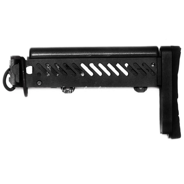 5KU PT-1 Gen2 Multi Position Side Pliable Crosse Convient pour CYMA D-Boys LCT GHK AK Série AEG GBB Fusil Airsoft Noir