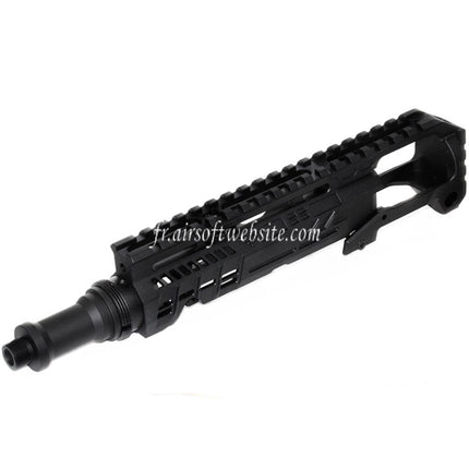 5KU Carabine Conversion Kit Type-B avec M1913 Rail Crosse Adaptateur Convient pour Action Army AAP-01 Série GBB Pistolet Airsoft