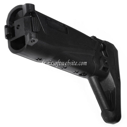 CYMA 5-Positions Rétractable Side Pliable Crosse Convient pour CYMA Platinum Edition CM103 AK Alfa AEG Fusil Airsoft Noir