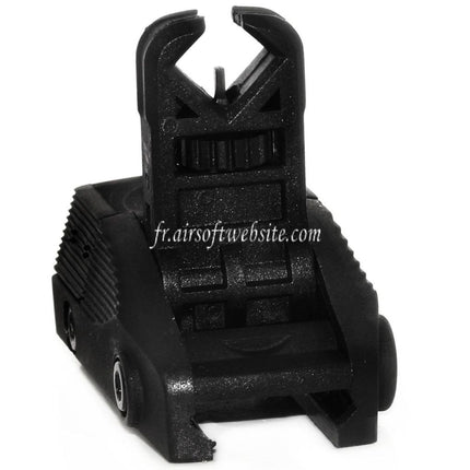 CYMA Klappvisier Polymer AK Alfa Korn Passend für 20mm Picatinny-Schiene