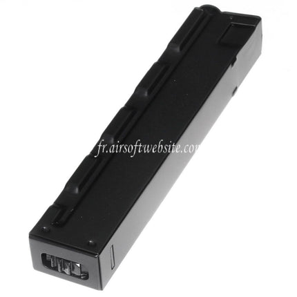 CYMA 260 Billes Straight Hi-Cap Chargeur Old School Style Convient pour Classic Army / CYMA / G&P / Golden Eagle / JG / SRC / Tokyo Marui MP5 Série AEG Fusil Airsoft Noir
