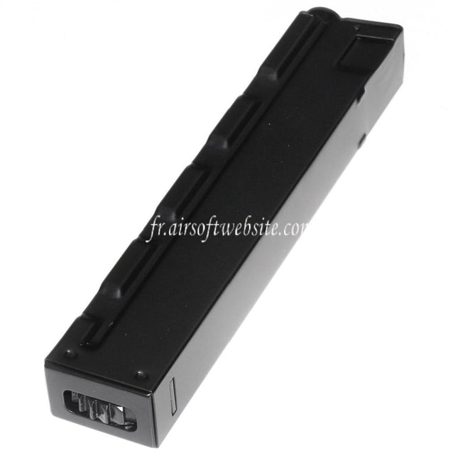 CYMA 260 Billes Straight Hi-Cap Chargeur Old School Style Convient pour Classic Army / CYMA / G&P / Golden Eagle / JG / SRC / Tokyo Marui MP5 Série AEG Fusil Airsoft Noir