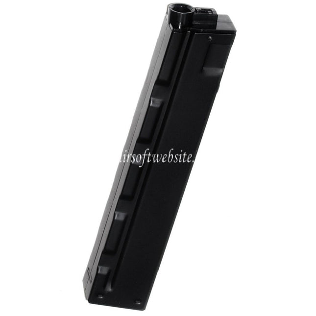 CYMA 110 Billes Straight Mid-Cap Chargeur Old School Style Convient pour Classic Army / CYMA / G&P / Golden Eagle / JG / SRC / Tokyo Marui MP5 Série AEG Fusil Airsoft Noir