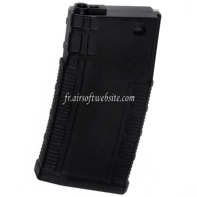 CYMA 100 Billes 170 Billes Mid-Cap Chargeur Convient pour A&K / CYMA / G&P / JG / Golden Eagle / Tokyo Marui SR25 Série AEG Fusil Airsoft Noir