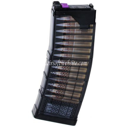 CYMA Lancer Systems L5AWM 300BLACKOUT 30 Billes Gaz Chargeur Convient pour CYMA CGS Tokyo Marui M4 M16 Série MWS GBB Fusil Airsoft