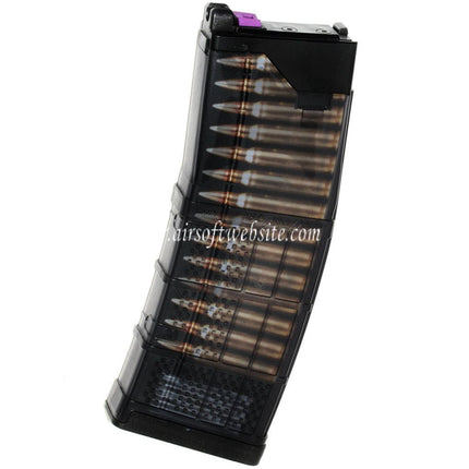 CYMA Lancer Systems L5AWM 5.56 30 Billes Gaz Chargeur Convient pour CYMA CGS Tokyo Marui M4 M16 Série MWS GBB Fusil Airsoft