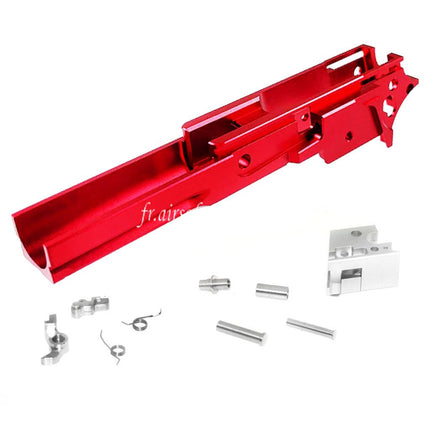 5KU CNC Aluminum Milieu Châssis Type-3 Convient pour Tokyo Marui Hi-Capa Série GBB Pistolet Airsoft