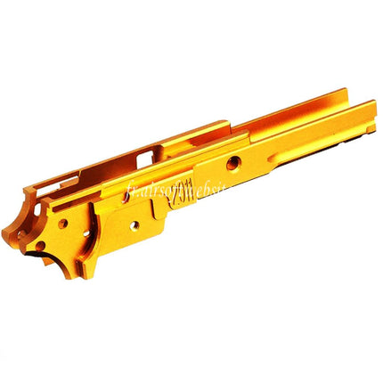 5KU CNC Aluminum Milieu Châssis Type-4 2011 Convient pour Tokyo Marui Hi-Capa Série GBB Pistolet Airsoft