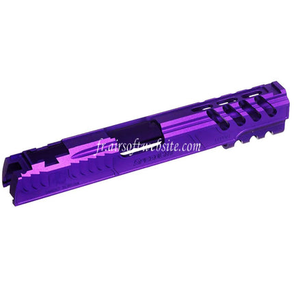 5KU CNC Aluminum Limcat Speed Cat Glissière Set Convient pour Tokyo Marui Hi-Capa 5.1 1911 Série GBB Pistolet Airsoft
