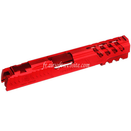 5KU CNC Aluminum Limcat Speed Cat Glissière Set Convient pour Tokyo Marui Hi-Capa 5.1 1911 Série GBB Pistolet Airsoft
