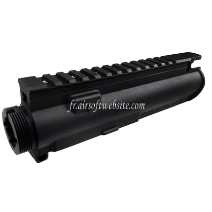APS High Metal Receiver with Dust Cover Suitable for APS ASR M4 M16 Series AEG Airsoft Rifle Black