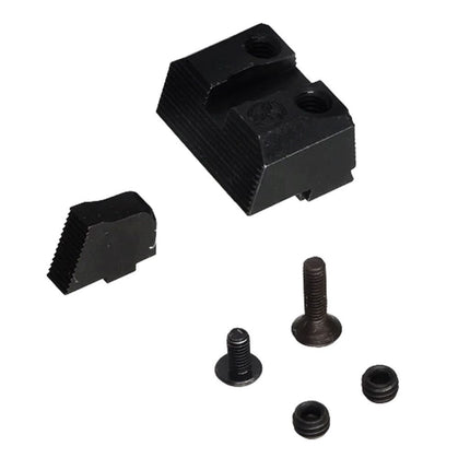 Guns Modify GM CNC Steel SU Style Sight Set for WE(WE-TECH) Tokyo Marui G-Series GBB Airsoft Pistol Black