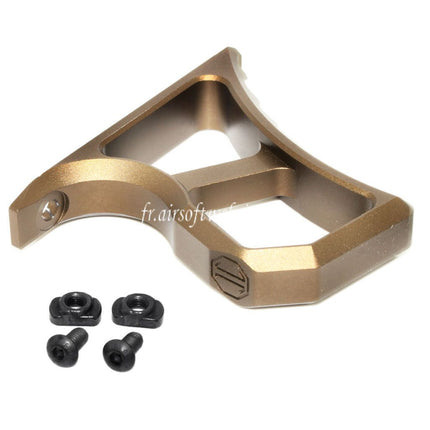 5KU CNC Aluminium SFG Skelett Vordergriff passend für M-LOK System Airsoft-Gewehr