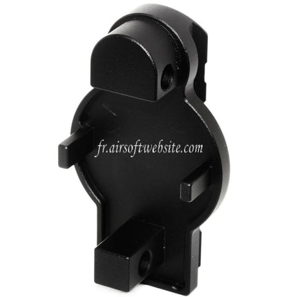 5KU 20mm Picatinny M1913 Rail Crosse Adaptateur Convient pour CYMA G&P Tokyo Marui MP5K PDW AEG Série Fusil Airsoft Noir