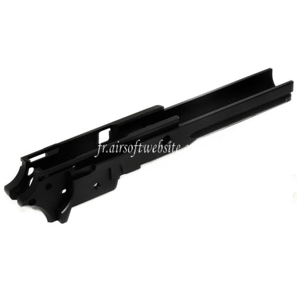 5KU CNC Aluminum Milieu Châssis Sous les rails Version Type-2 Convient pour Tokyo Marui Hi-Capa Série GBB Pistolet Airsoft