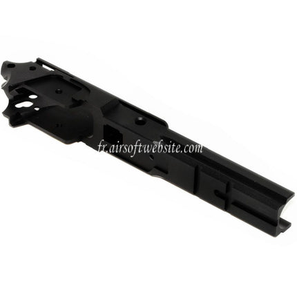 5KU CNC Aluminum Milieu Châssis Sous les rails Version Type-2 Convient pour Tokyo Marui Hi-Capa Série GBB Pistolet Airsoft