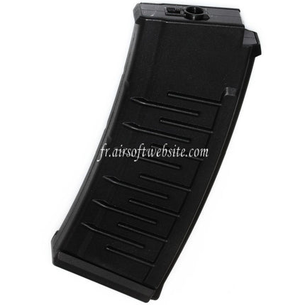 CYMA 150 Billes Polymère Mid-Cap Chargeur Convient pour AY S&T CYMA VSS Vintorez Série AEG Fusil Airsoft Noir