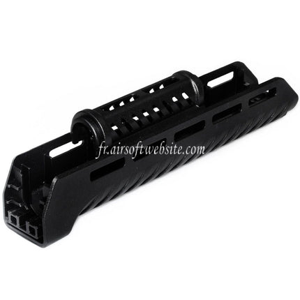 CYMA 110mm/265mm Polymère ZHUKOV Style AKM M-LOK Haut Bas Garde-Main System Convient pour CYMA AK Série AEG Fusil Airsoft Noir