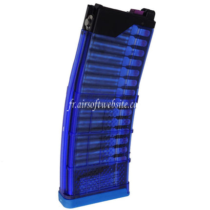 CYMA Lancer Systems L5AWM 5.56 30 Billes Gaz Chargeur Convient pour CYMA CGS Tokyo Marui M4 M16 Série MWS GBB Fusil Airsoft