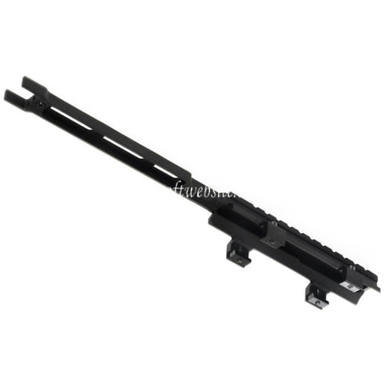 CYMA 295mm Extended Top Rail Viseur Montage Convient pour CYMA Tokyo Marui MP5 Série AEG Fusil Airsoft Noir
